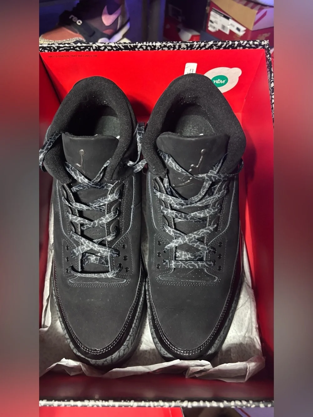 Air Jordan 3 Retro “Blackcat” -13M